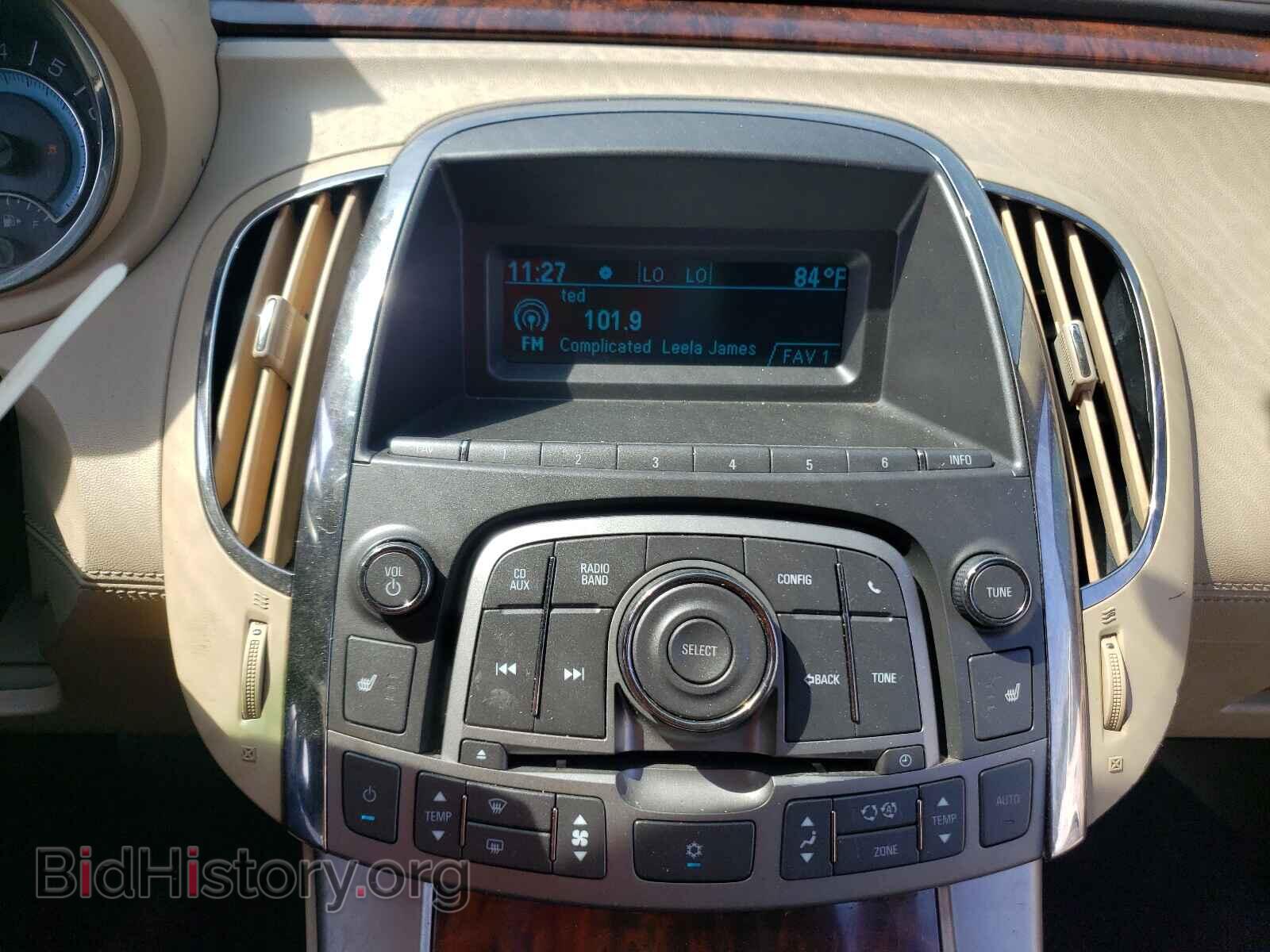 2011 BUICK LACROSSE - VIN: 1G4GC5EDXBF188035 - Фото 9