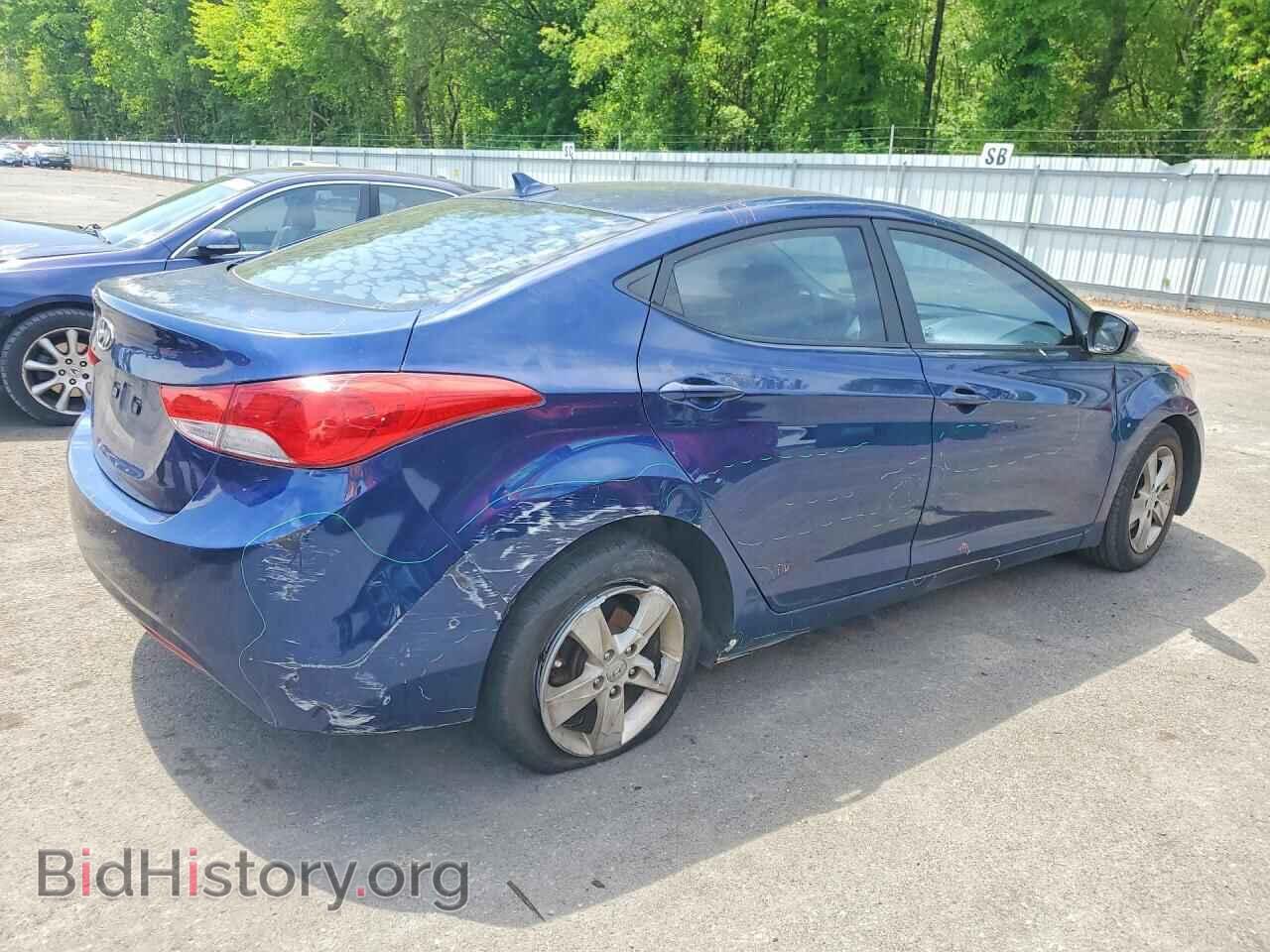 2013 HYUNDAI ELANTRA - VIN: KMHDH4AE1DU618031 - Фото 3