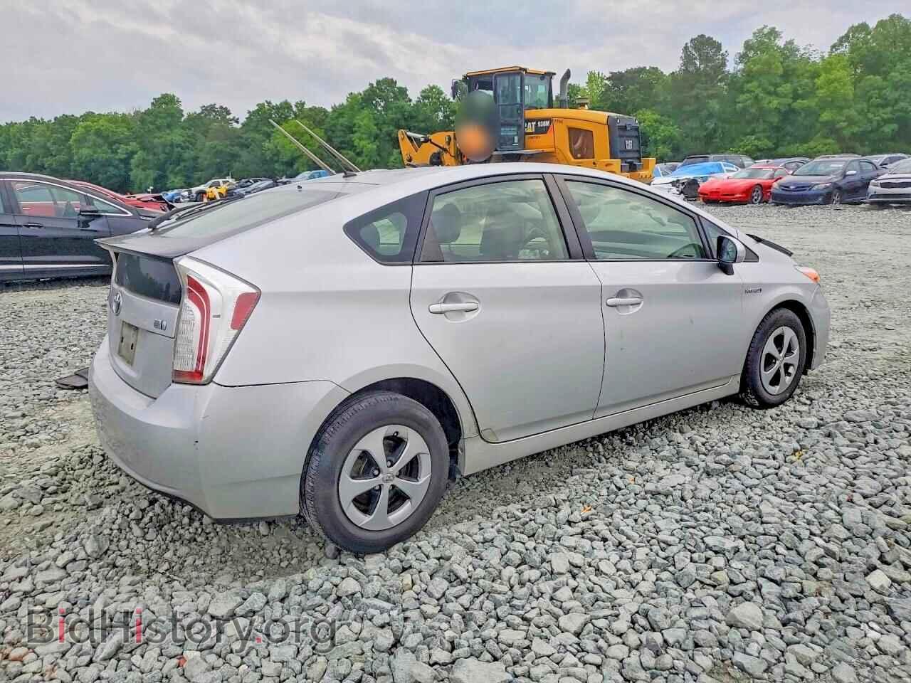 2014 TOYOTA PRIUS - VIN: JTDKN3DU9E1766660 - Фото 3
