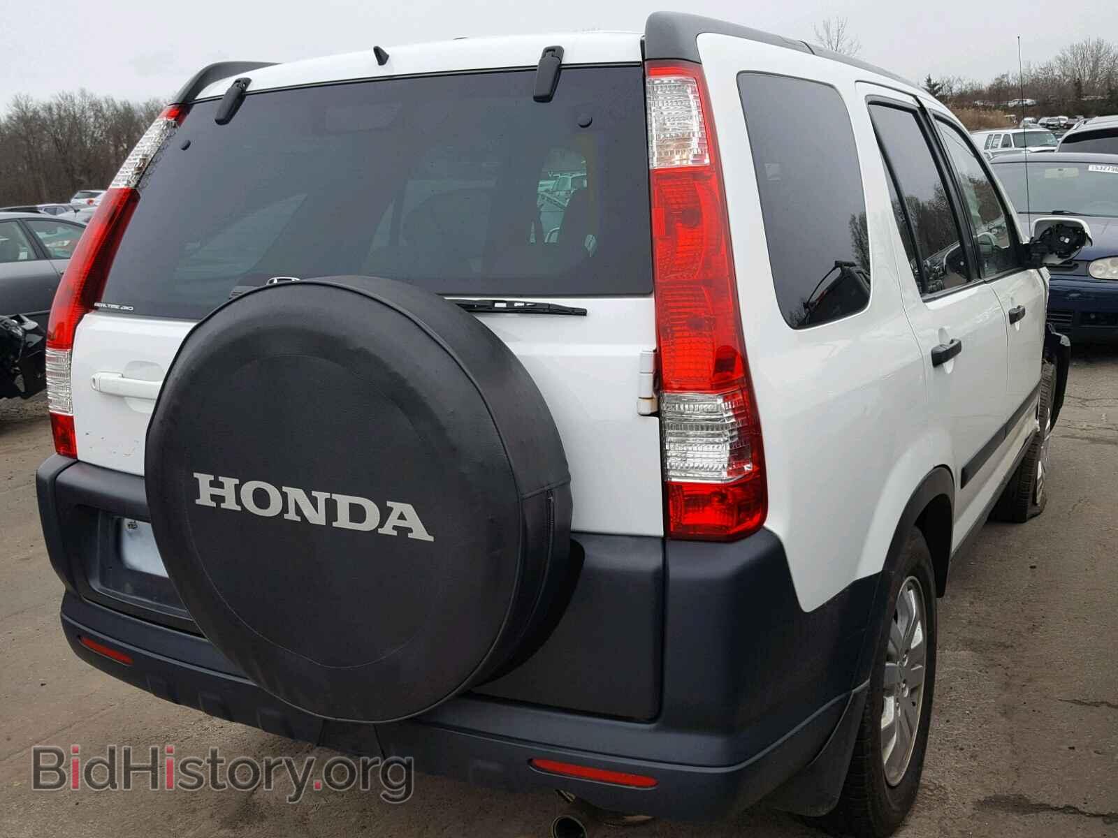2006 HONDA CR-V EX - VIN: SHSRD78886U441439 - Фото 4
