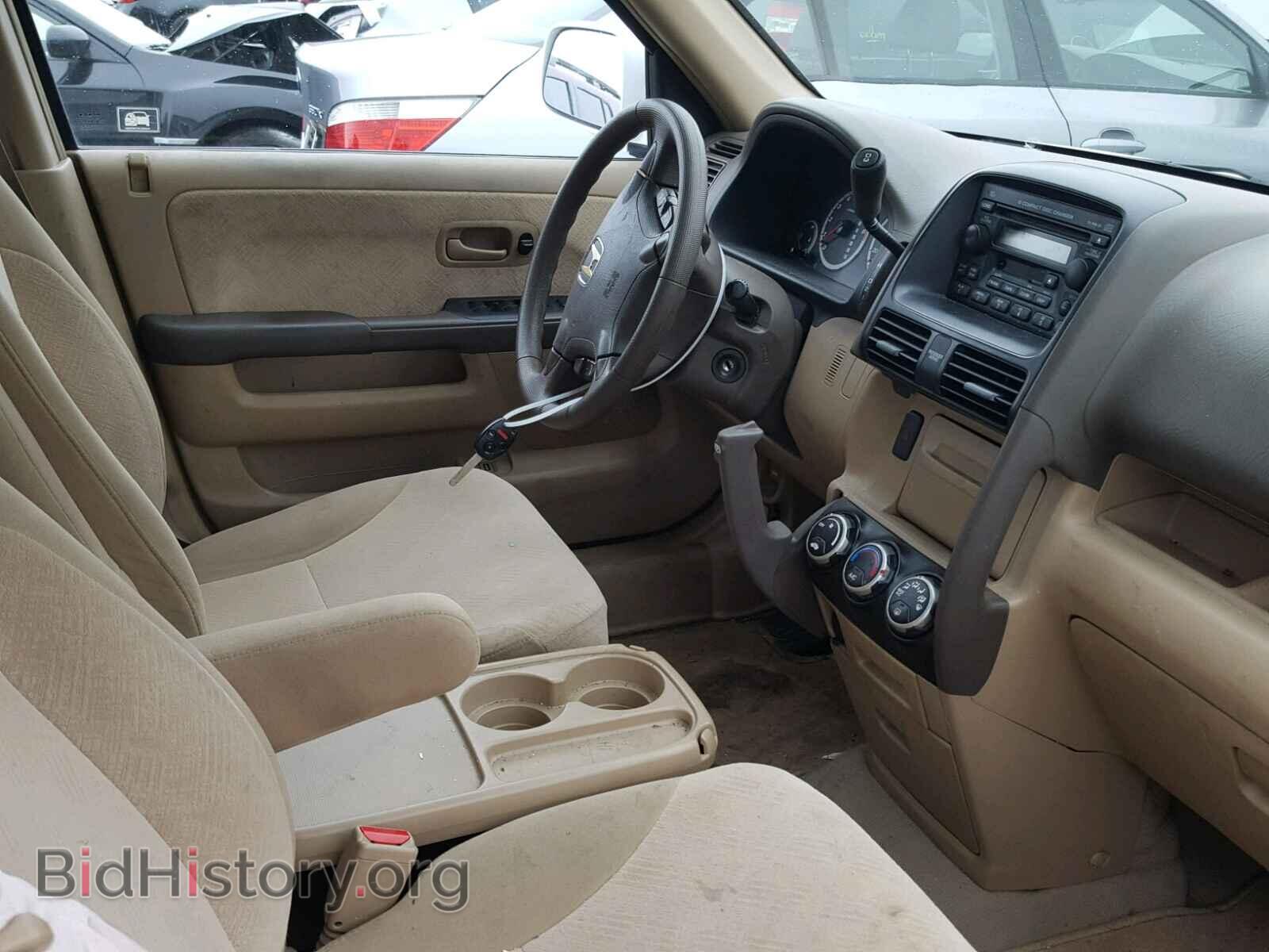 2006 HONDA CR-V EX - VIN: SHSRD78886U441439 - Фото 5