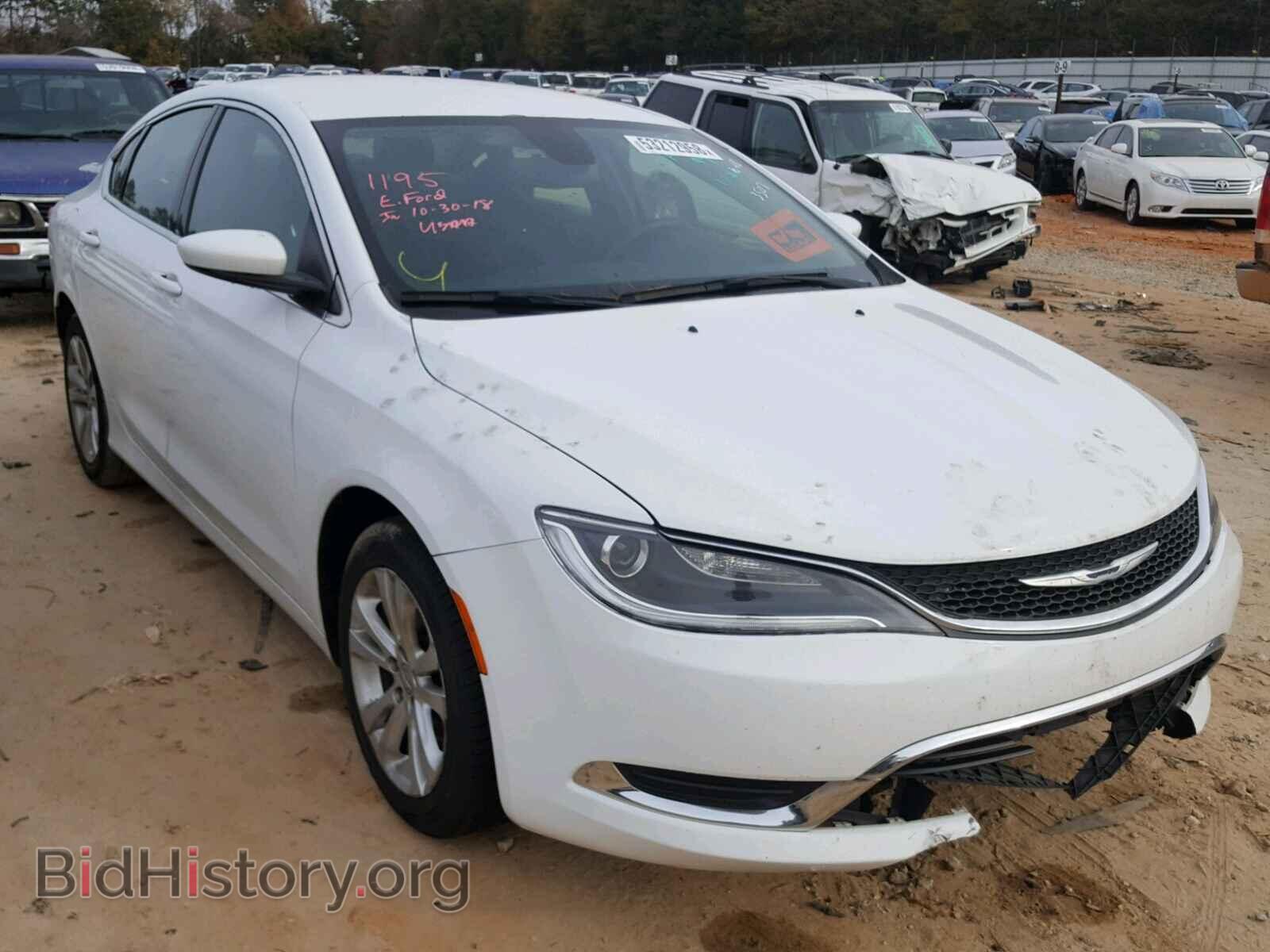 Photo 1C3CCCAB1FN723507 - CHRYSLER 200 2015