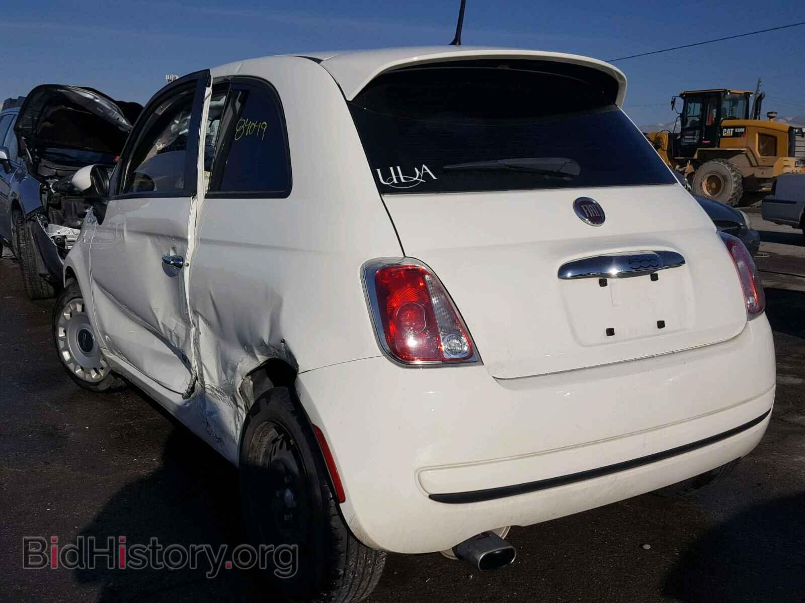 2014 FIAT 500 - VIN: 3C3CFFAR3ET290129 - Фото 3