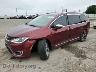 2017 Chrysler PACIFICA Limited, burgundy — VIN 2C4RC1GGXHR559676, Copart