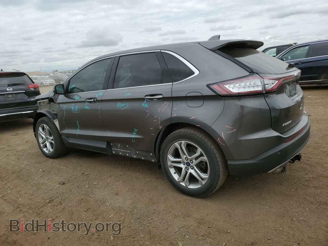 2016 FORD EDGE - VIN: 2FMPK4K91GBC09909 - Фото 2