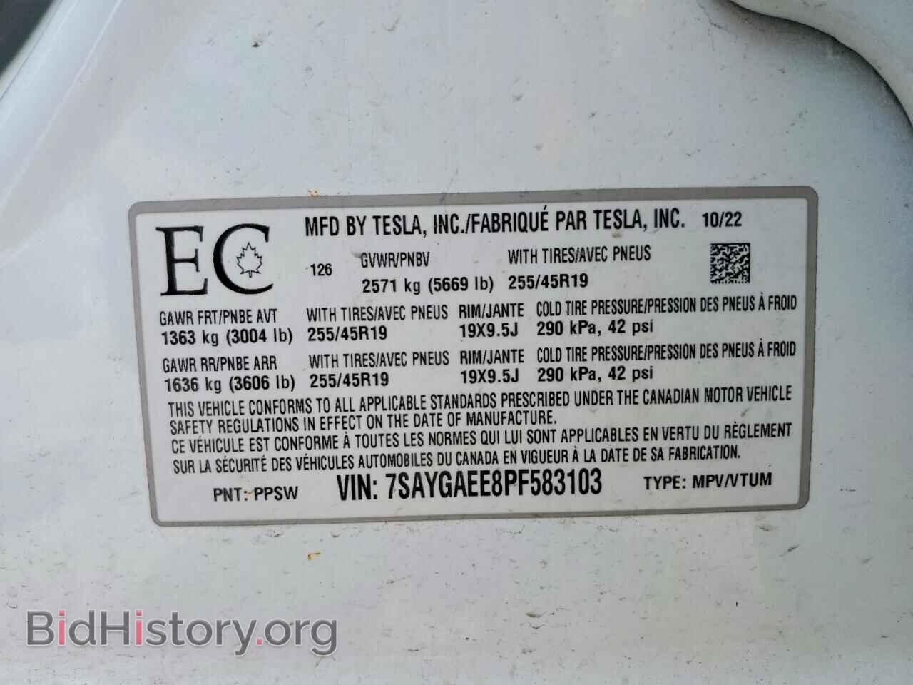 2023 TESLA MODEL Y - VIN: 7SAYGAEE8PF583103 - Photo 13