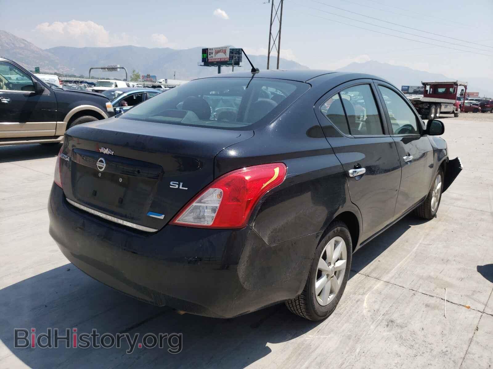 2012 NISSAN VERSA - VIN: 3N1CN7AP7CL910225 - Фото 4