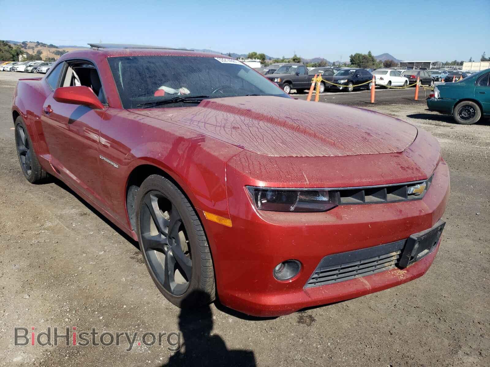 Photo 2G1FB1E33E9267054 - CHEVROLET CAMARO 2014