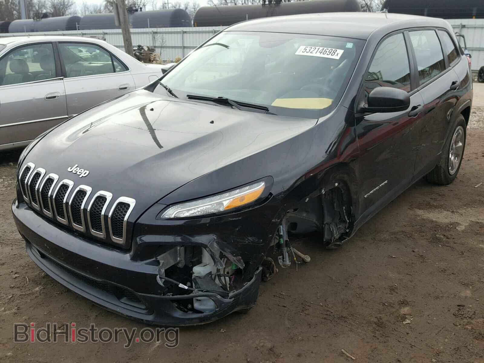 2014 JEEP CHEROKEE S - VIN: 1C4PJMAB8EW190122 - Фото 2