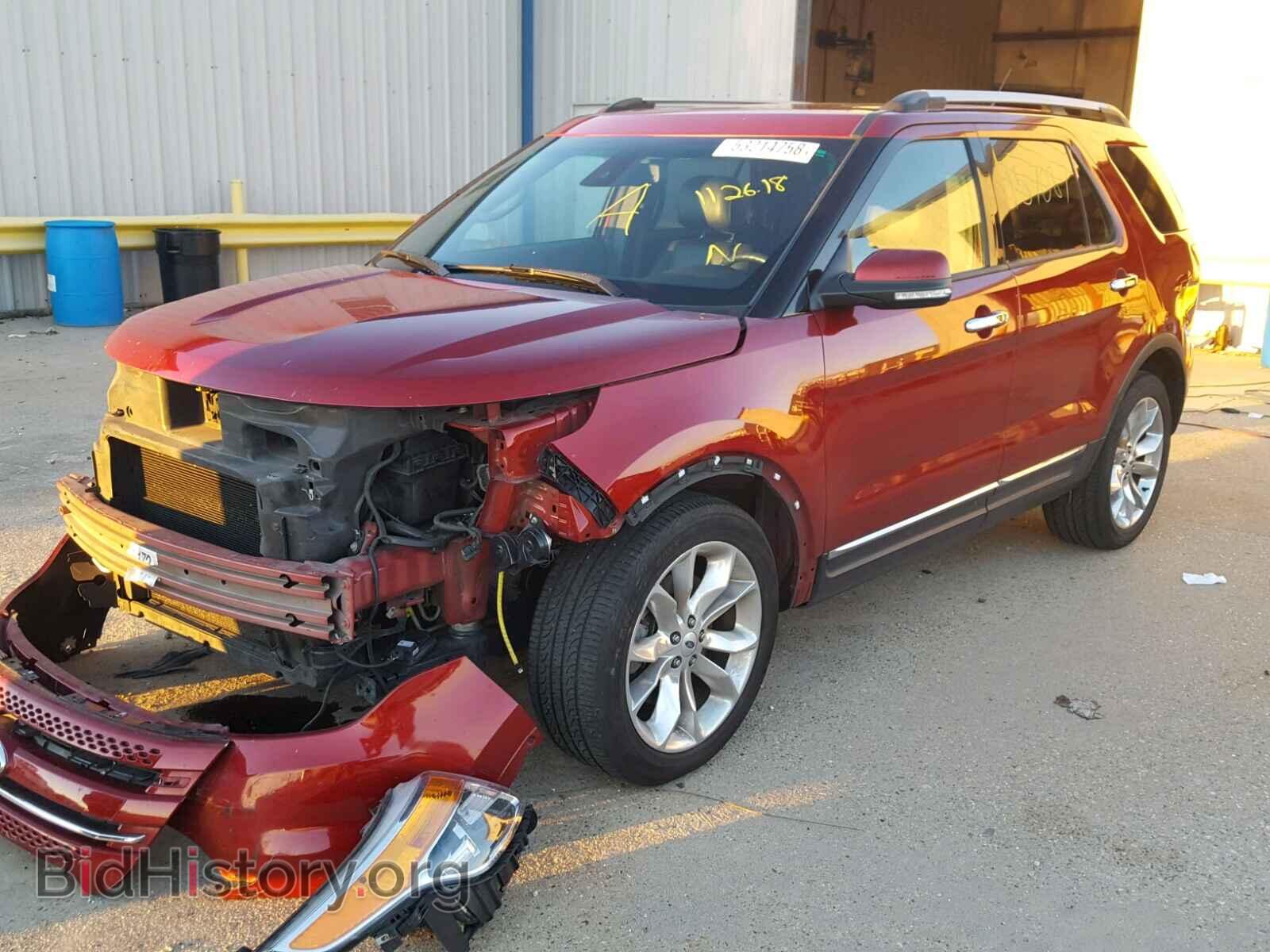 2013 FORD EXPLORER L - VIN: 1FM5K7F87DGB86800 - Фото 2