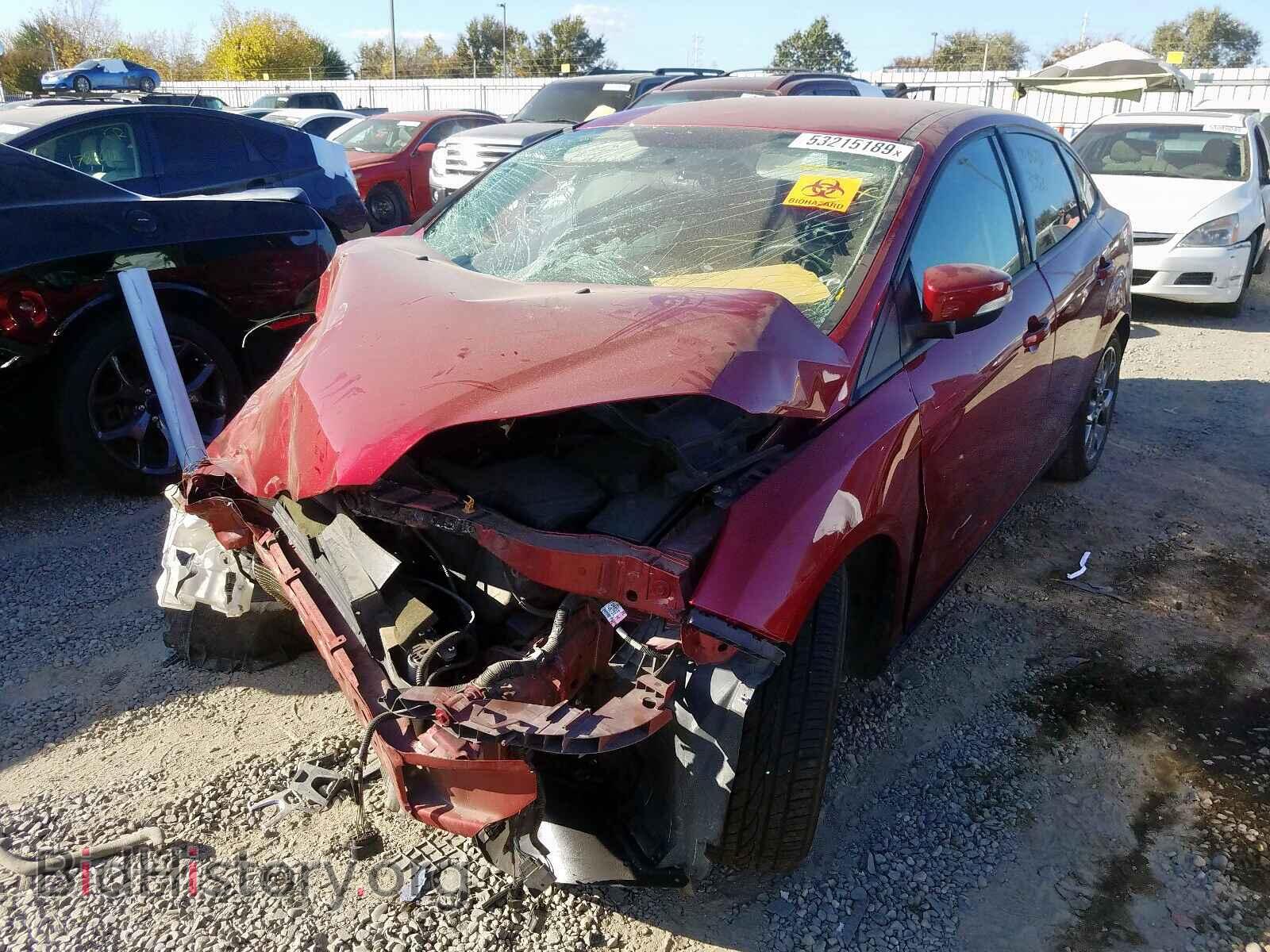2014 FORD FOCUS SE - VIN: 1FADP3F27EL414220 - Фото 2