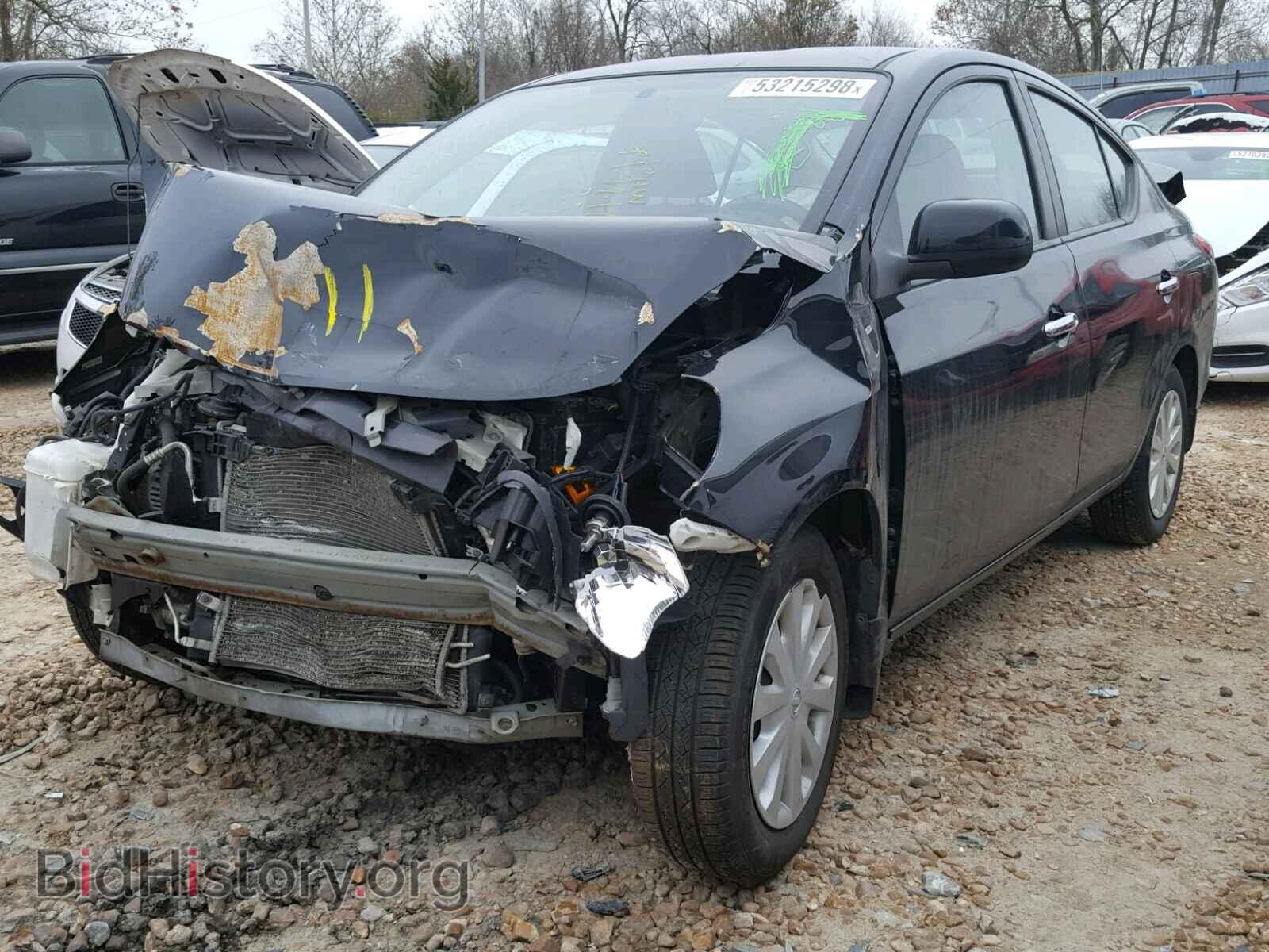 2012 NISSAN VERSA - VIN: 3N1CN7AP1CL847350 - Фото 2