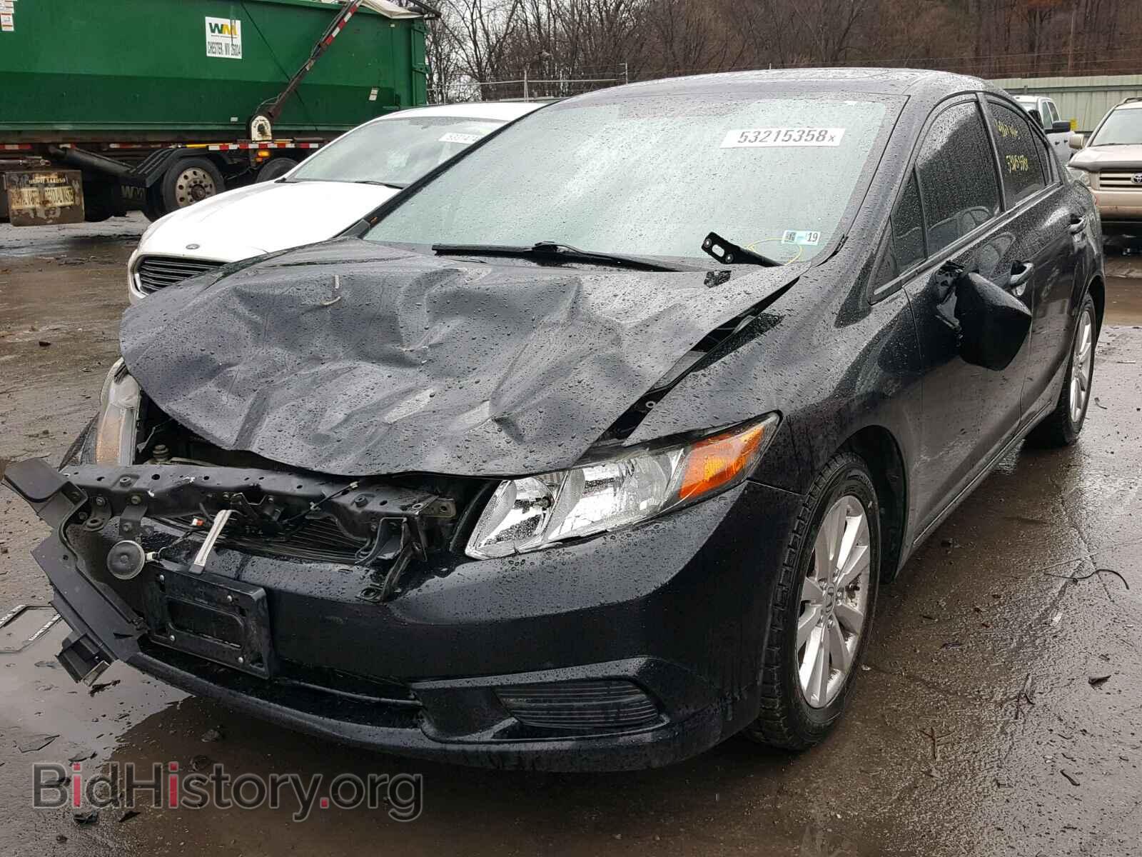 2012 HONDA CIVIC - VIN: 19XFB2F98CE016772 - Фото 2