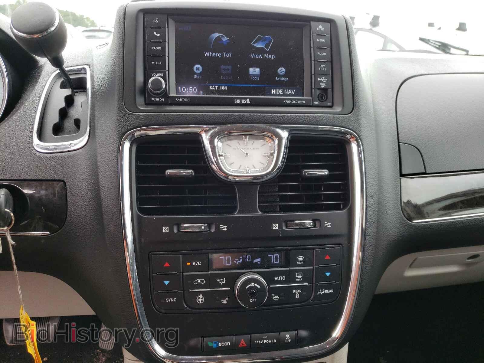 2016 CHRYSLER MINIVAN - VIN: 2C4RC1BG1GR127449 - Фото 9