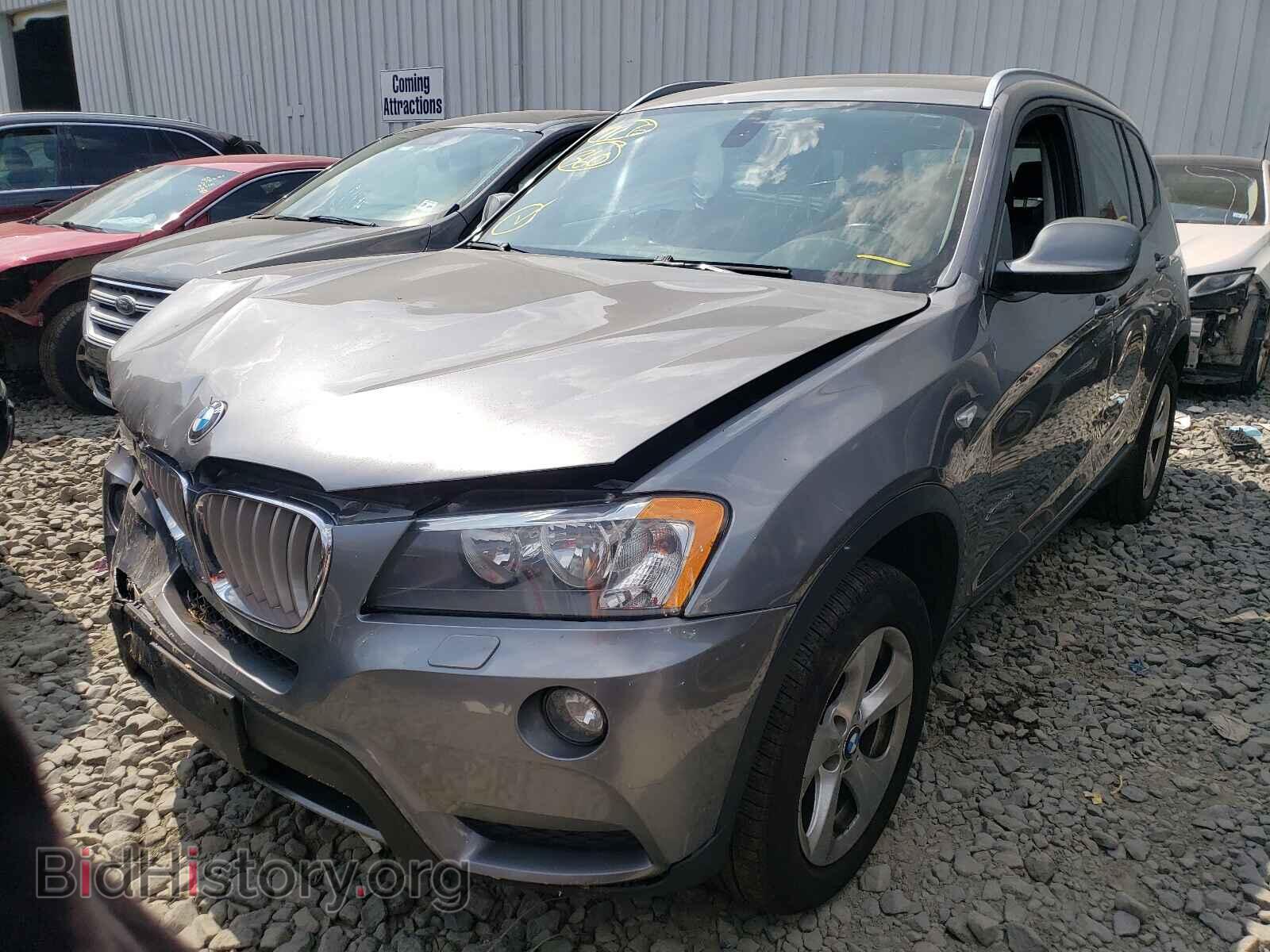 2011 BMW X3 - VIN: 5UXWX5C59BL702859 - Фото 2