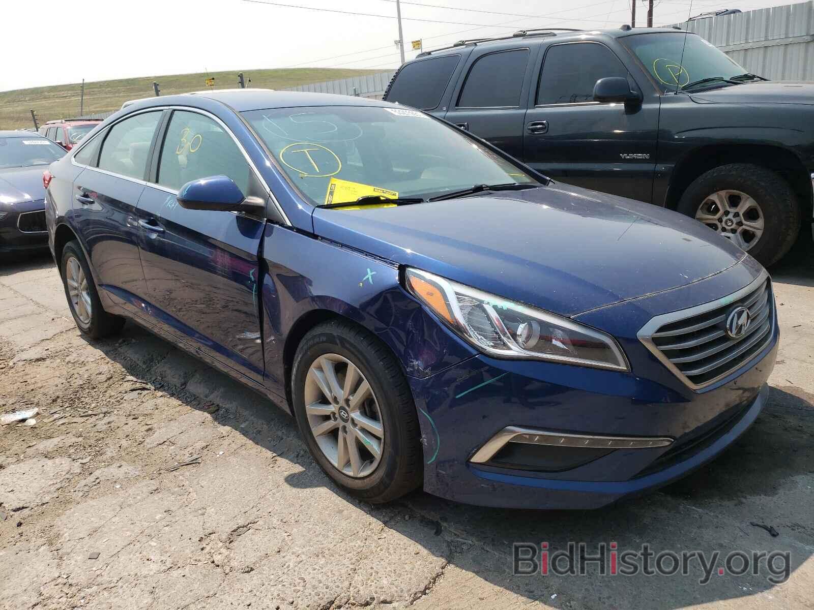 Фотография 5NPE24AF4FH185739 - HYUNDAI SONATA 2015