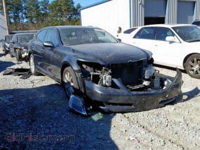 2007 Lexus LS460 LS 460, gray — VIN JTHBL46F075008730, Copart