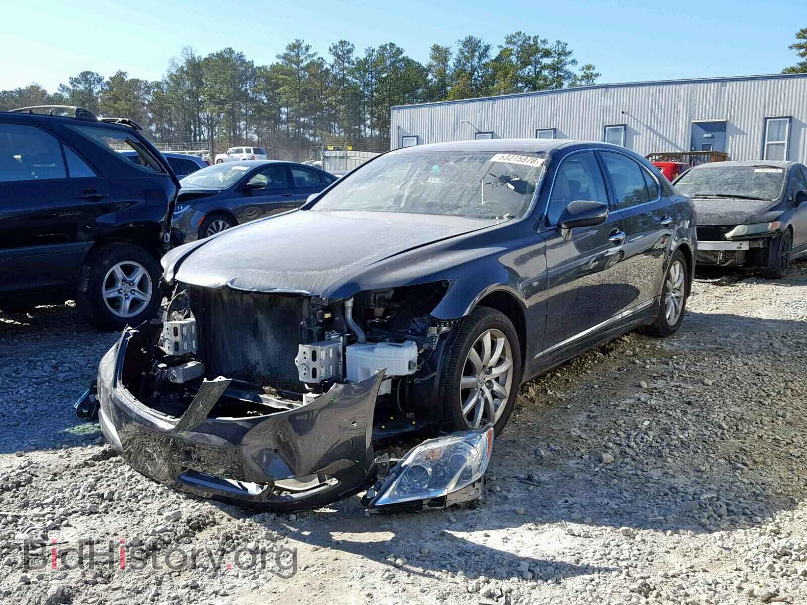 2007 LEXUS LS460 - VIN: JTHBL46F075008730 - Фото 2