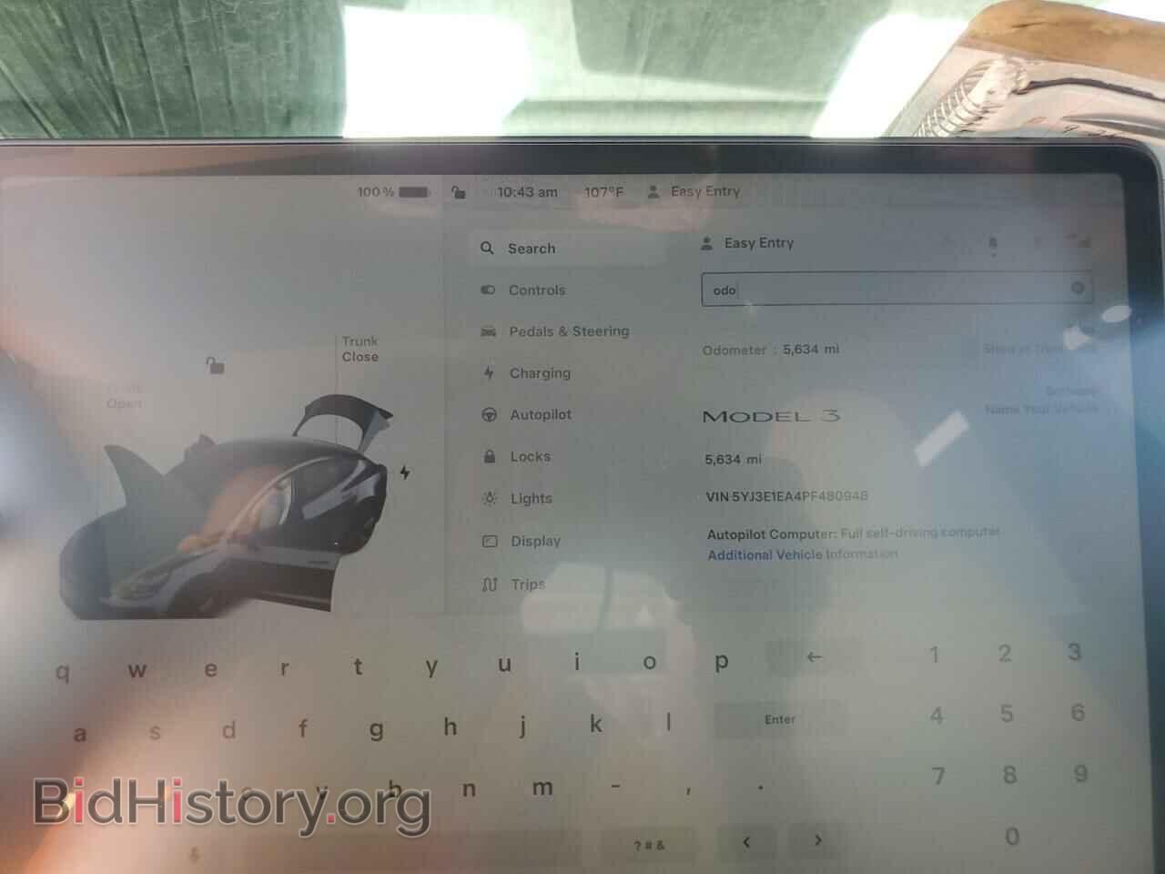 2023 TESLA MODEL 3 - VIN: 5YJ3E1EA4PF480948 - Photo 9
