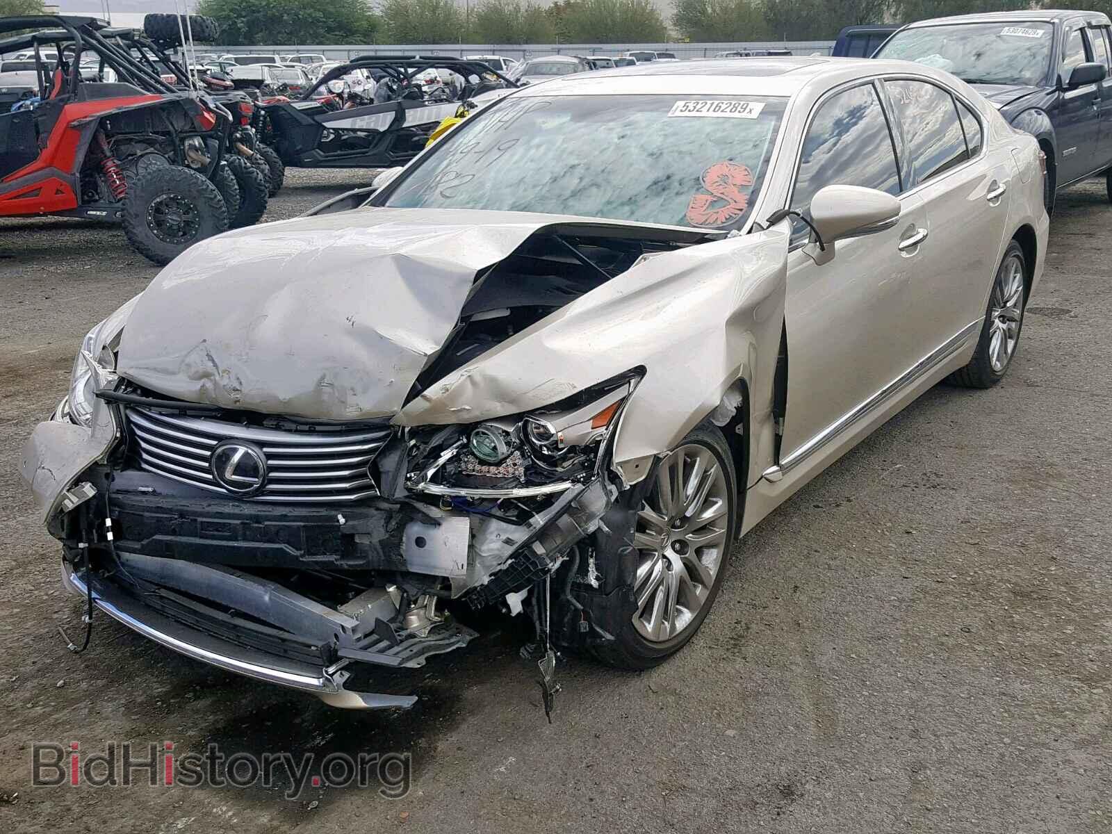 2016 LEXUS LS460 - VIN: JTHBL5EF3G5142753 - Фото 2