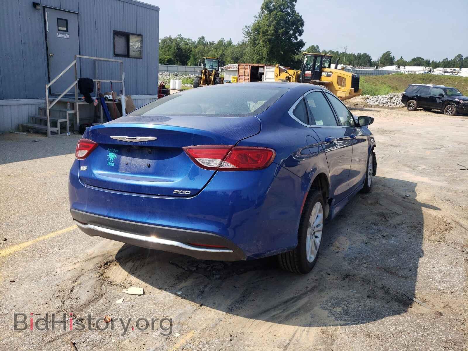 2015 CHRYSLER 200 - VIN: 1C3CCCAB2FN693806 - Фото 4
