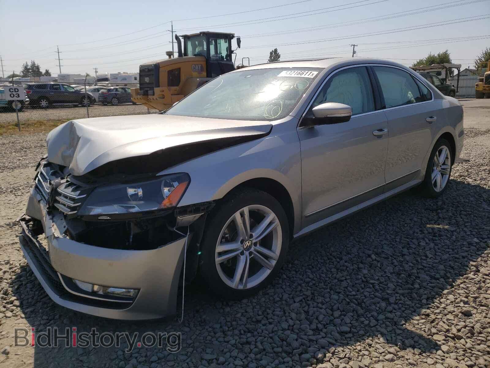 2014 VOLKSWAGEN PASSAT - VIN: 1VWCN7A37EC098561 - Фото 2