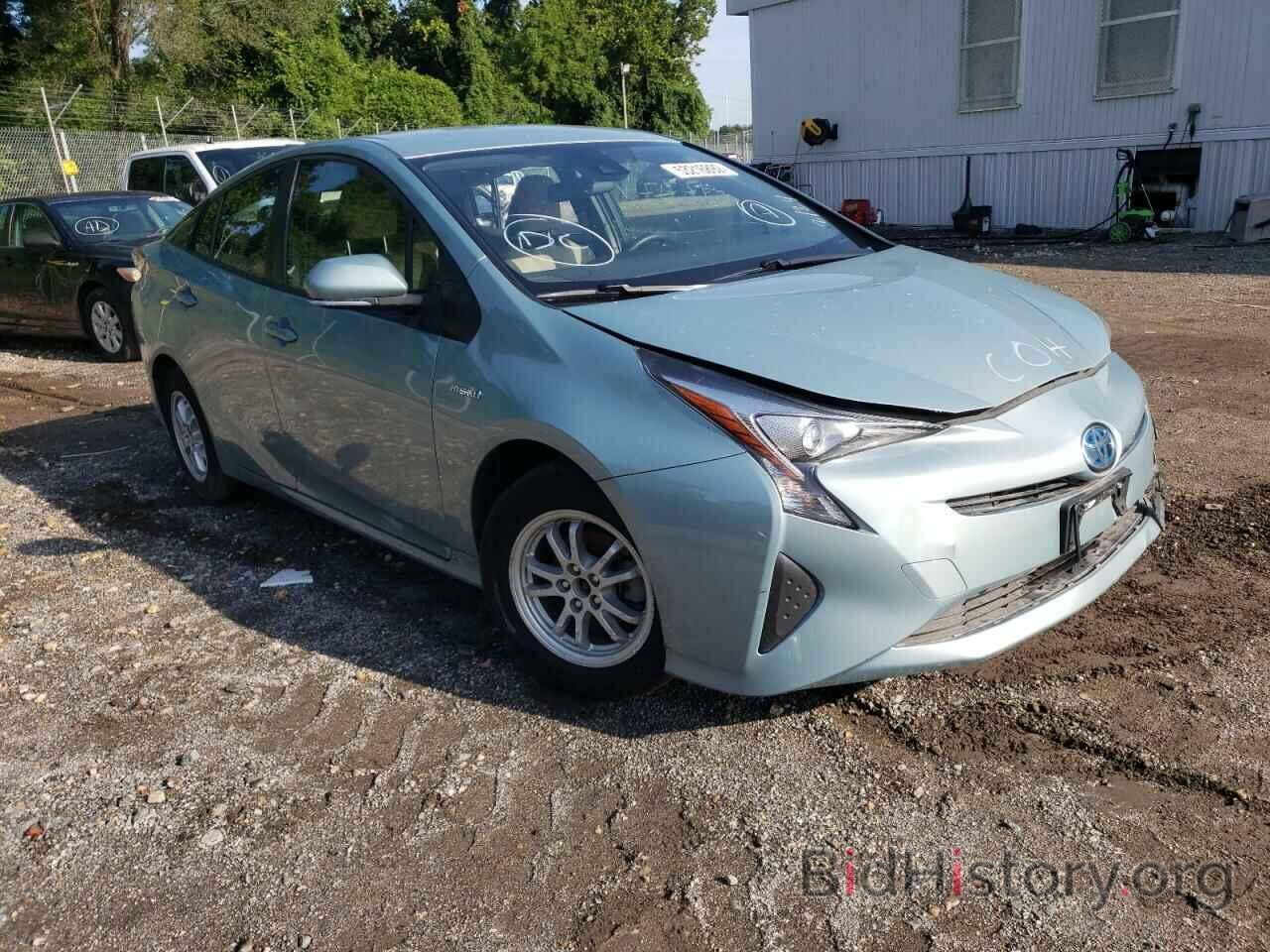 Photo JTDKBRFU3H3541376 - TOYOTA PRIUS 2017