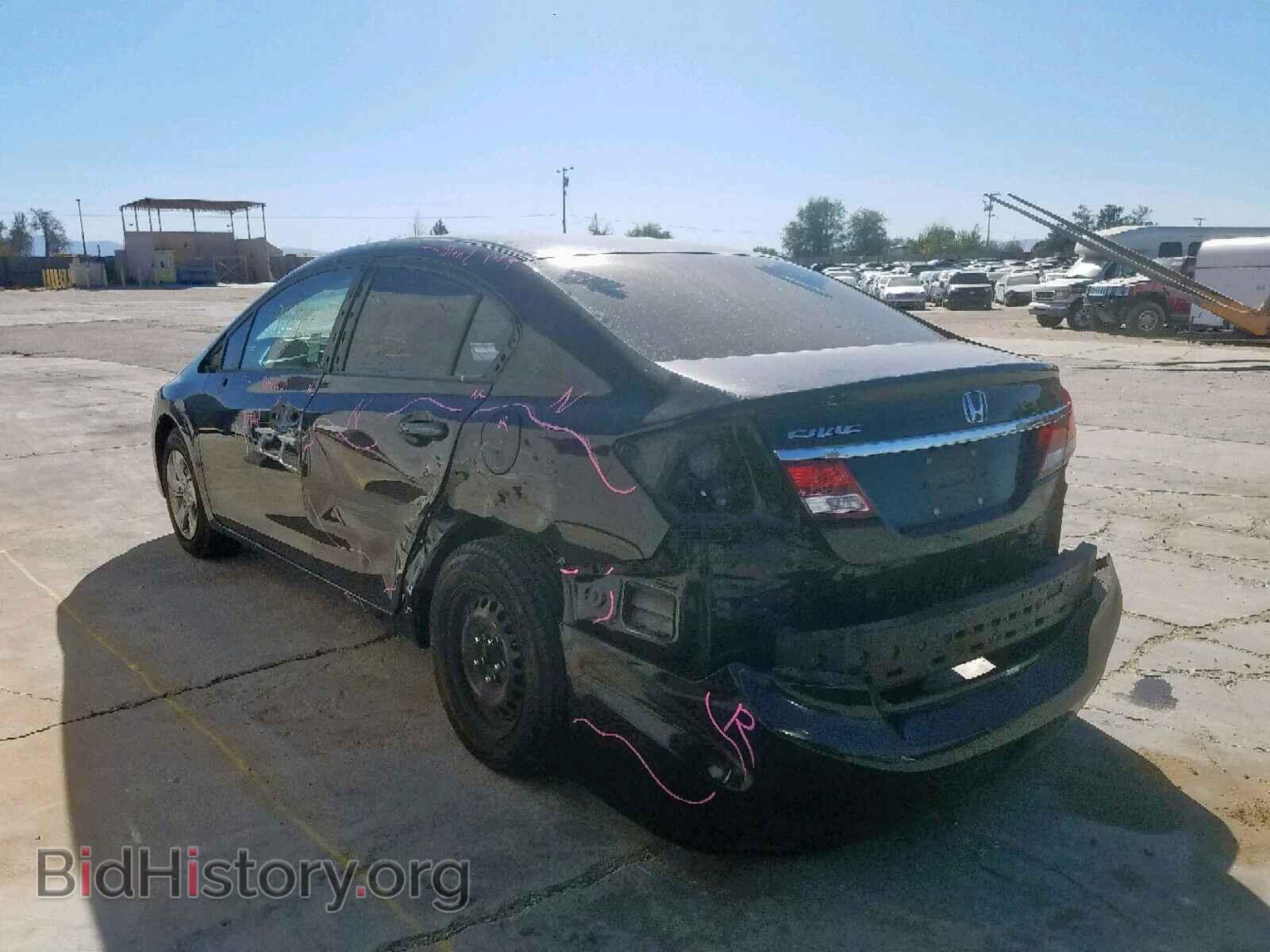 2013 HONDA CIVIC LX - VIN: 19XFB2F50DE253576 - Фото 3