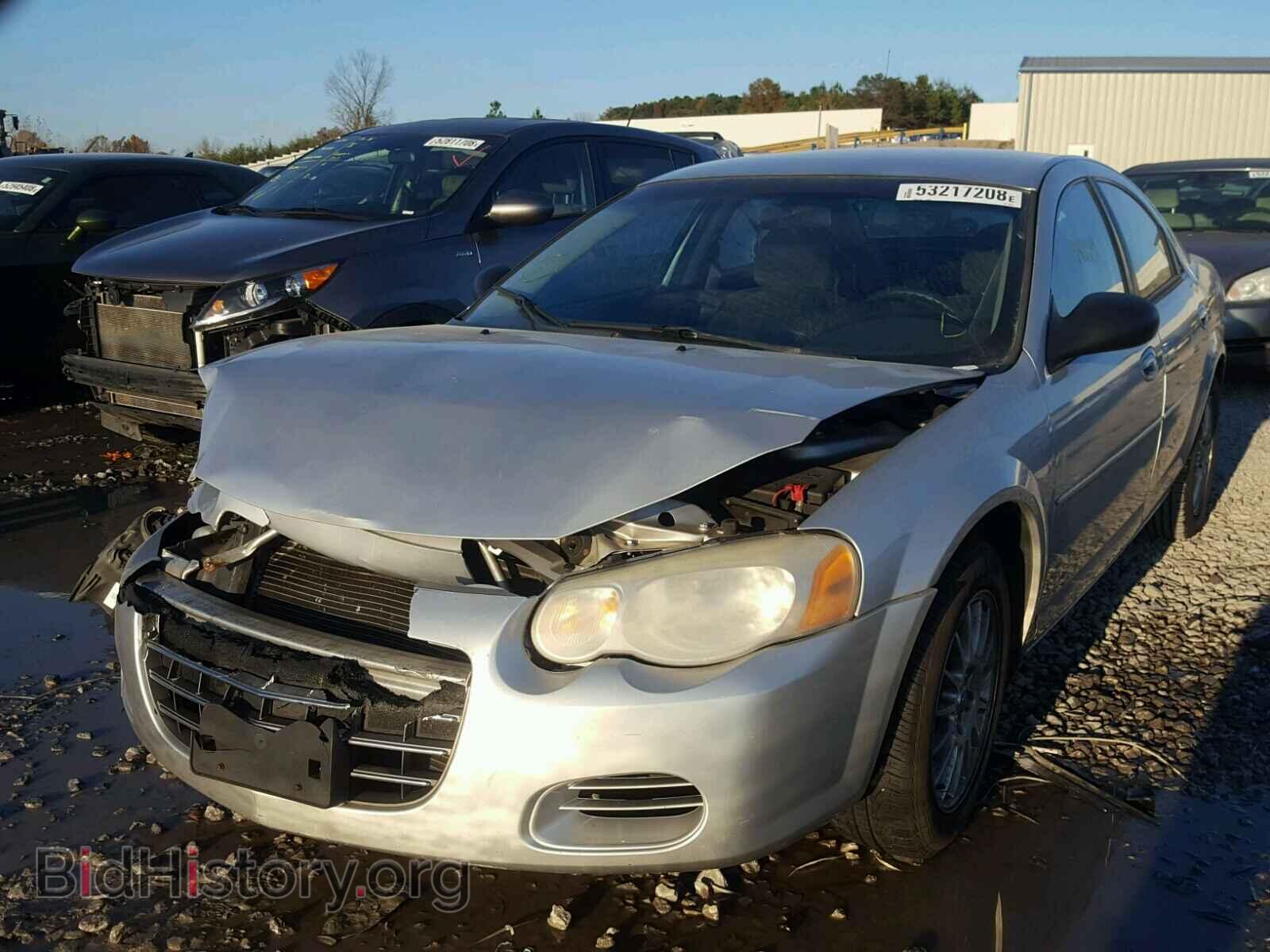 2005 CHRYSLER SEBRING - VIN: 1C3EL46X55N569966 - Фото 2