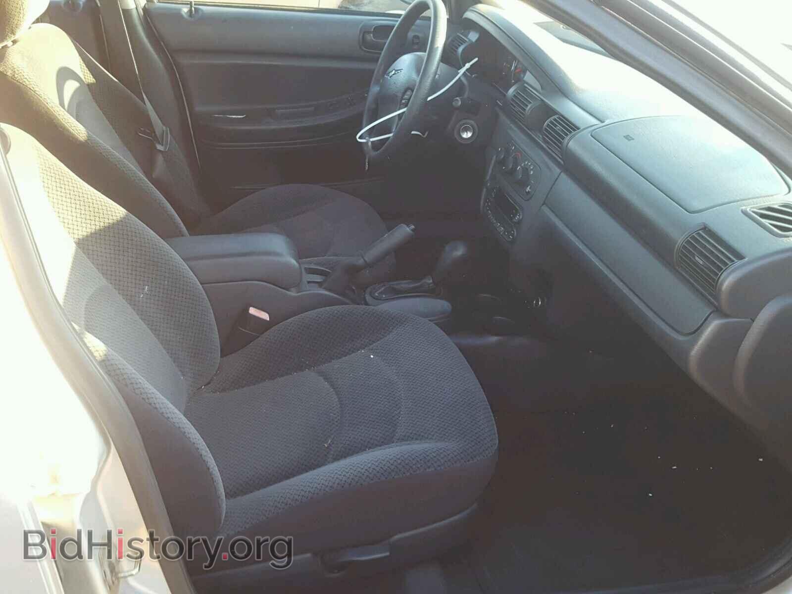 2005 CHRYSLER SEBRING - VIN: 1C3EL46X55N569966 - Фото 5