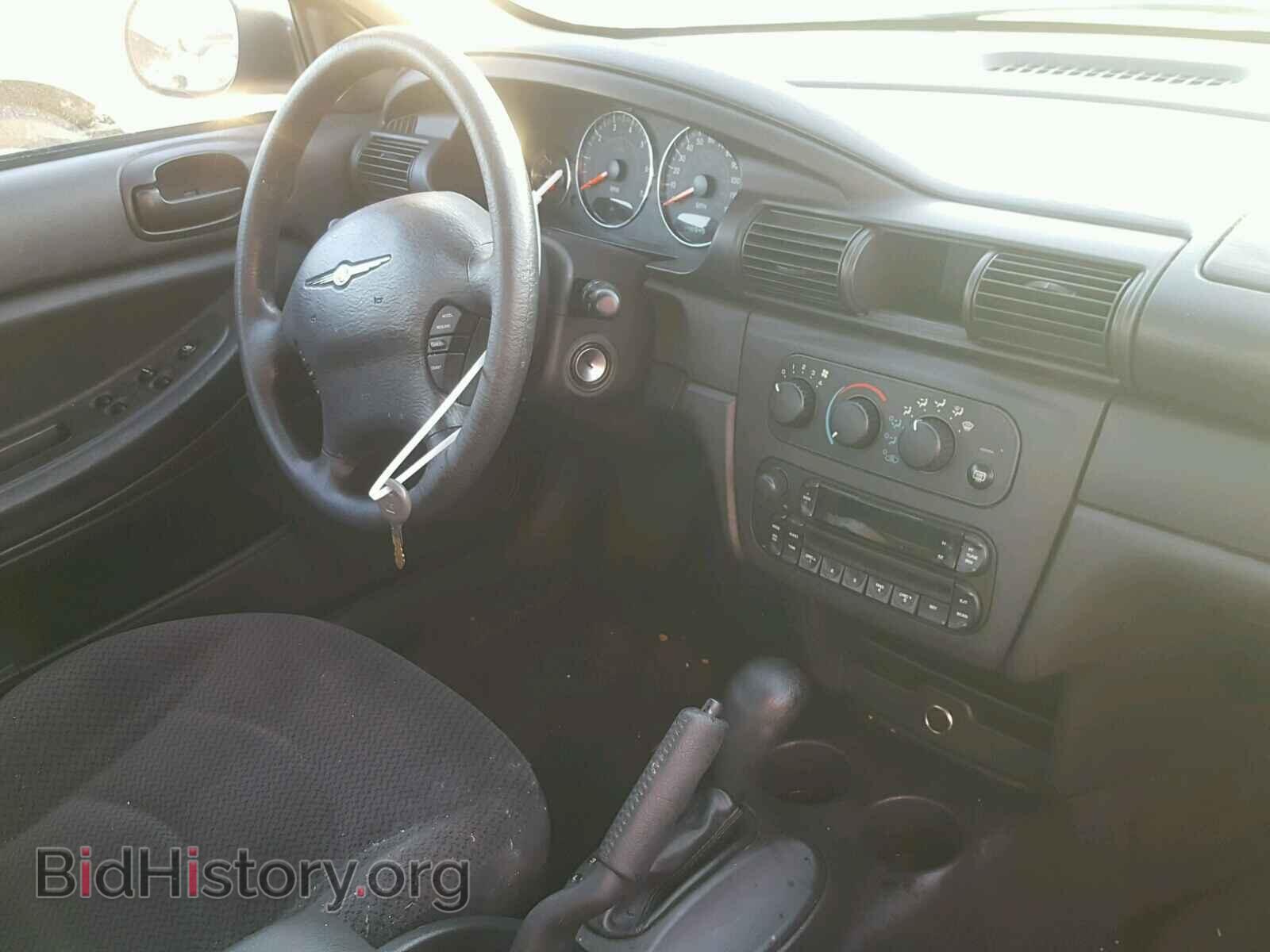 2005 CHRYSLER SEBRING - VIN: 1C3EL46X55N569966 - Фото 9