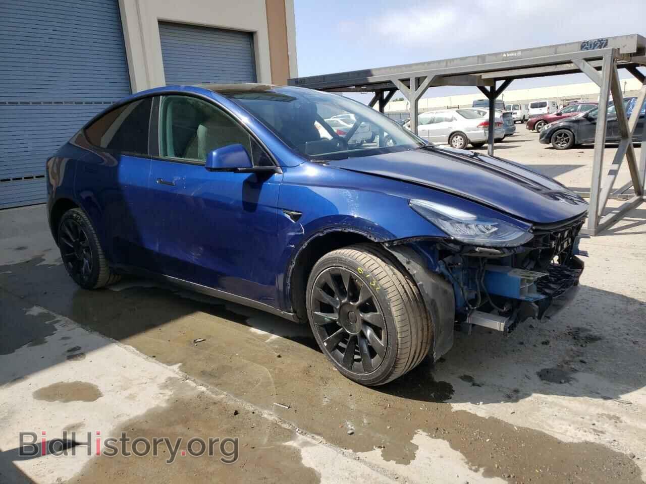 2022 TESLA MODEL Y - VIN: 7SAYGDEE0NF386392 - Фото 4