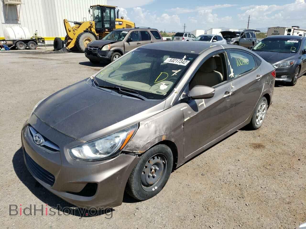 2014 HYUNDAI ACCENT - VIN: KMHCT4AE5EU613880 - Фото 2