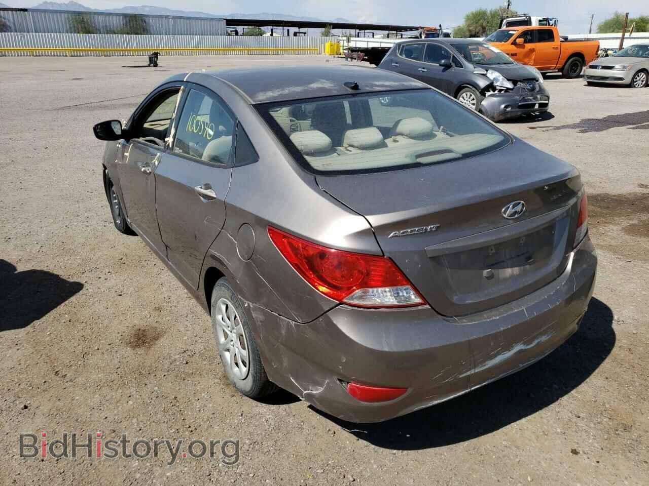 2014 HYUNDAI ACCENT - VIN: KMHCT4AE5EU613880 - Фото 3