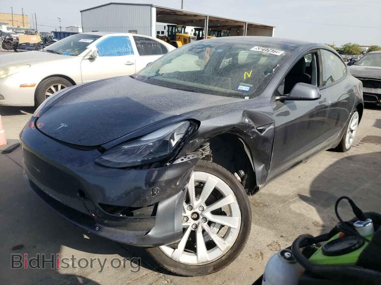 2022 TESLA MODEL 3 - VIN: 5YJ3E1EB6NF189213 - Фото 2