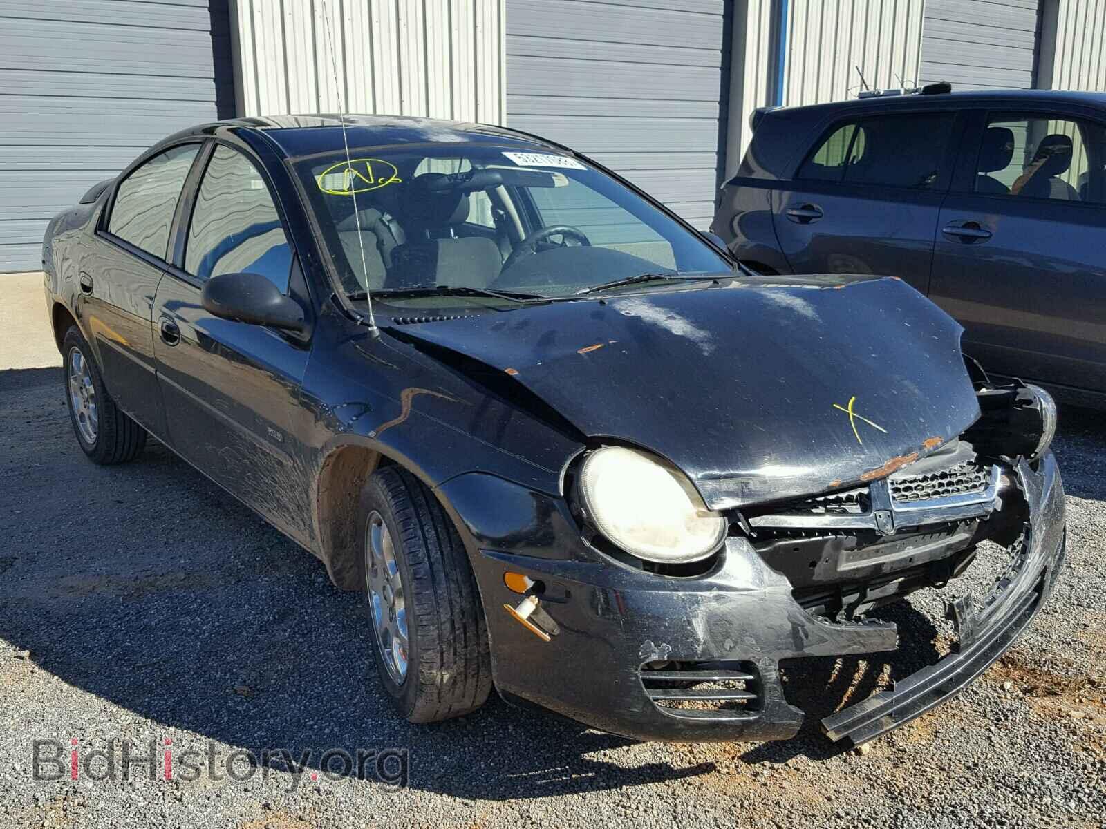 Photo 1B3ES56C75D141017 - DODGE NEON 2005