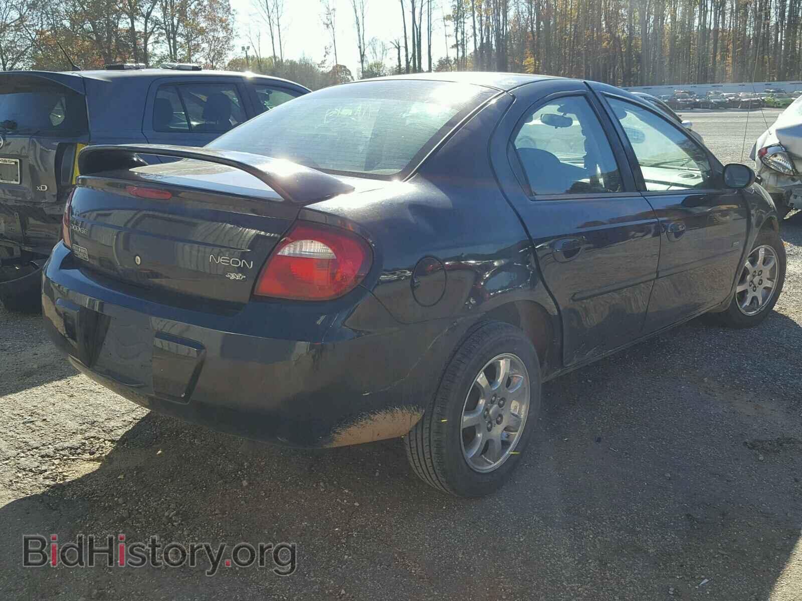 2005 DODGE NEON - VIN: 1B3ES56C75D141017 - Фото 4