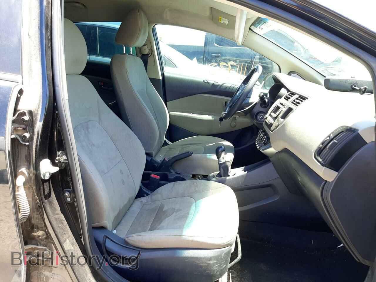 2014 KIA RIO - VIN: KNADM4A39E6358365 - Фото 5