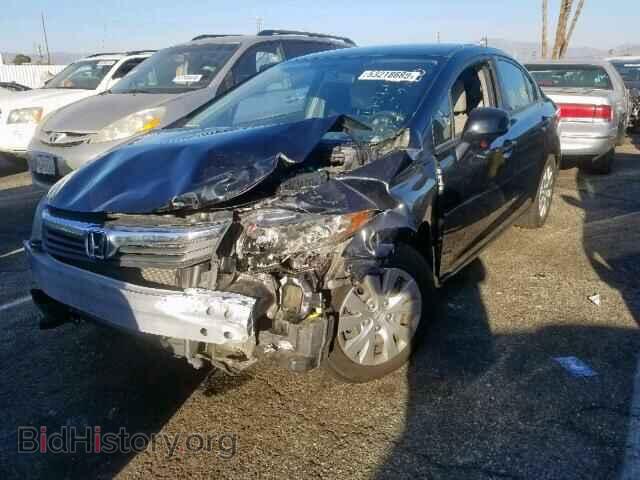 2012 HONDA CIVIC LX - VIN: 19XFB2F58CE384804 - Фото 2