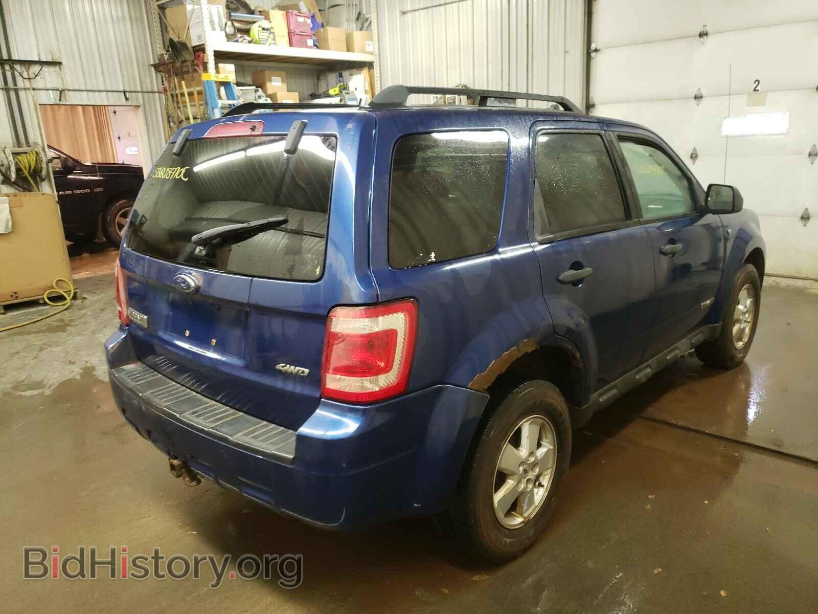 2008 FORD ESCAPE - VIN: 1FMCU93178KB10985 - Фото 4