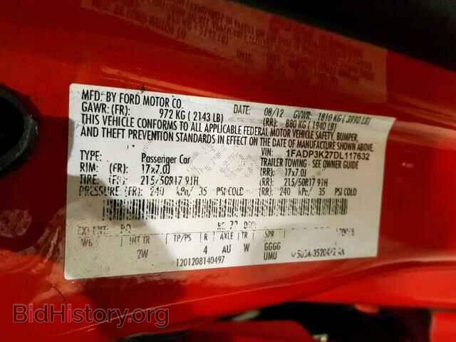 2013 FORD FOCUS SE - VIN: 1FADP3K27DL117632 - Фото 10