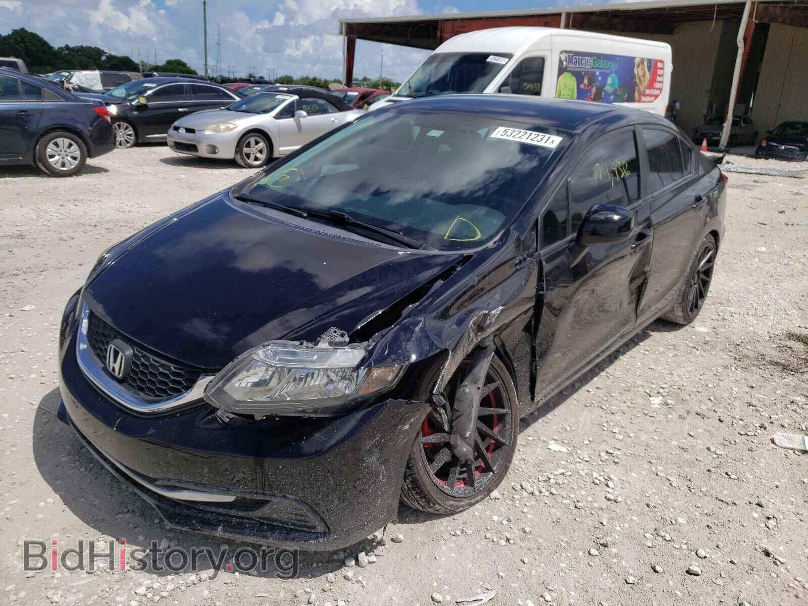 2013 HONDA CIVIC - VIN: 2HGFB2F5XDH524715 - Фото 2