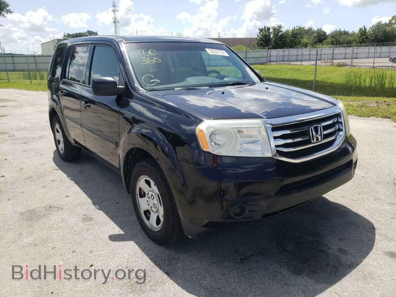 Photo 5FNYF3H24DB017237 - HONDA PILOT 2013