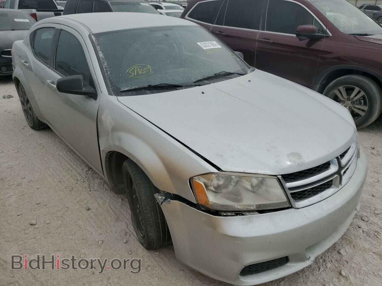 Photo 1C3CDZAB9CN266022 - DODGE AVENGER 2012