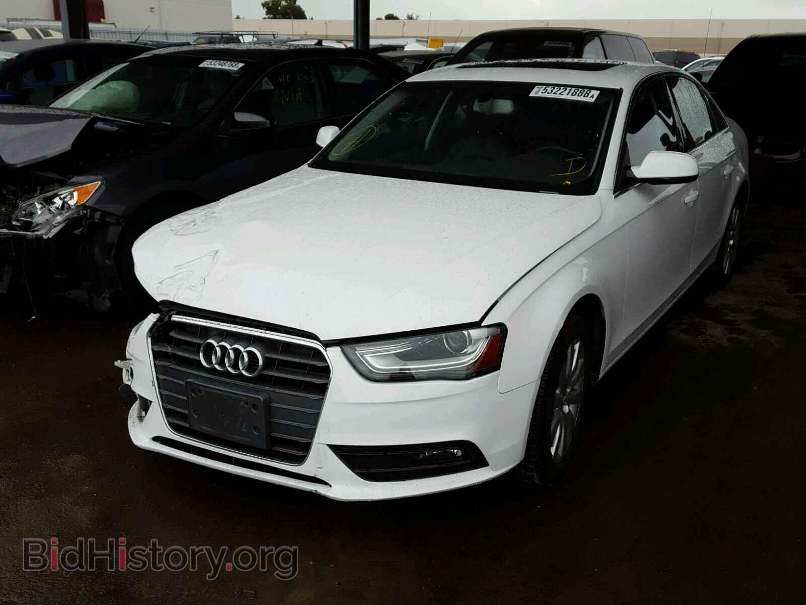 2013 AUDI A4 - VIN: WAUAFAFL0DA178515 - Фото 2
