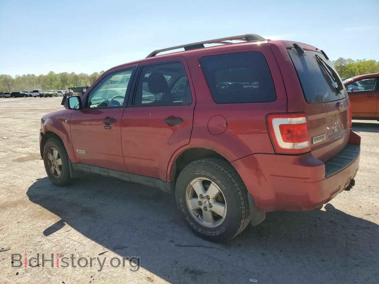 2008 FORD ESCAPE - VIN: 1FMCU93158KD41819 - Фото 2