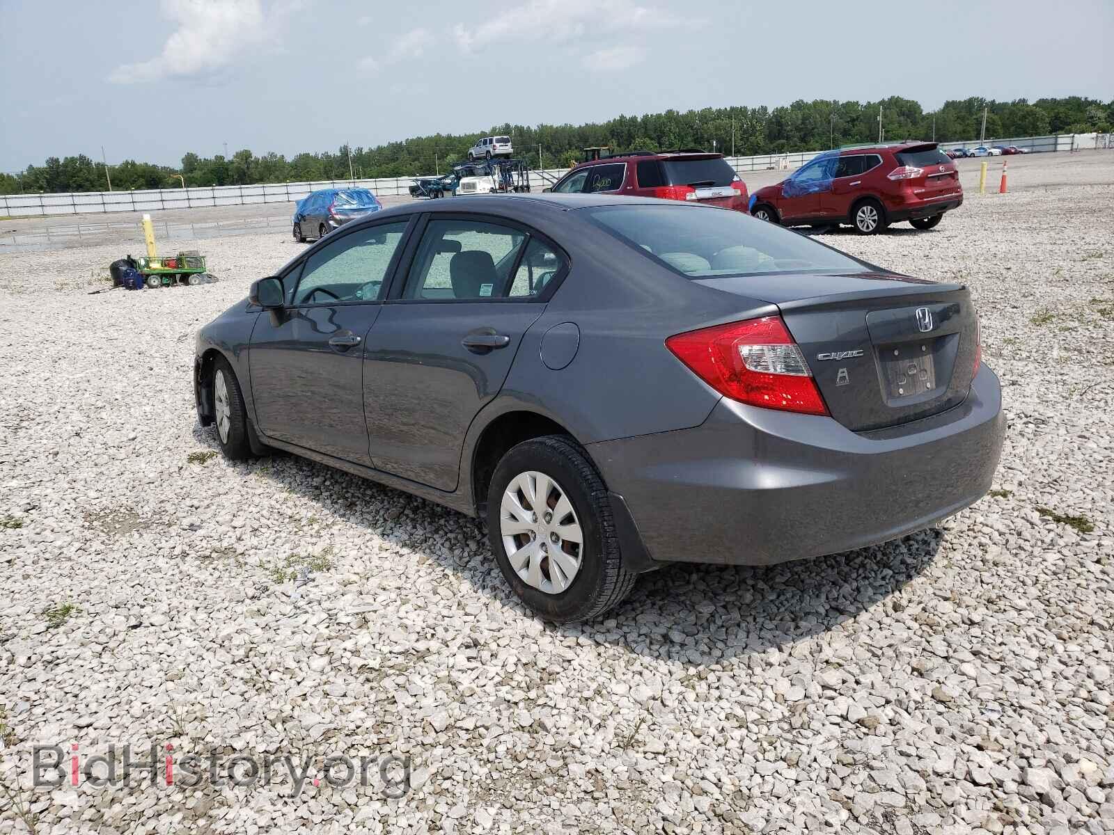 2012 HONDA CIVIC - VIN: 2HGFB2F55CH572203 - Фото 3
