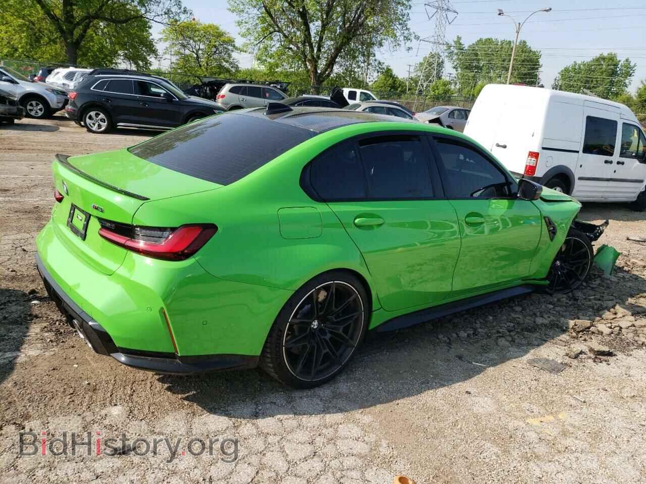 2022 BMW M3 - VIN: WBS53AY03NFL67267 - Фото 3