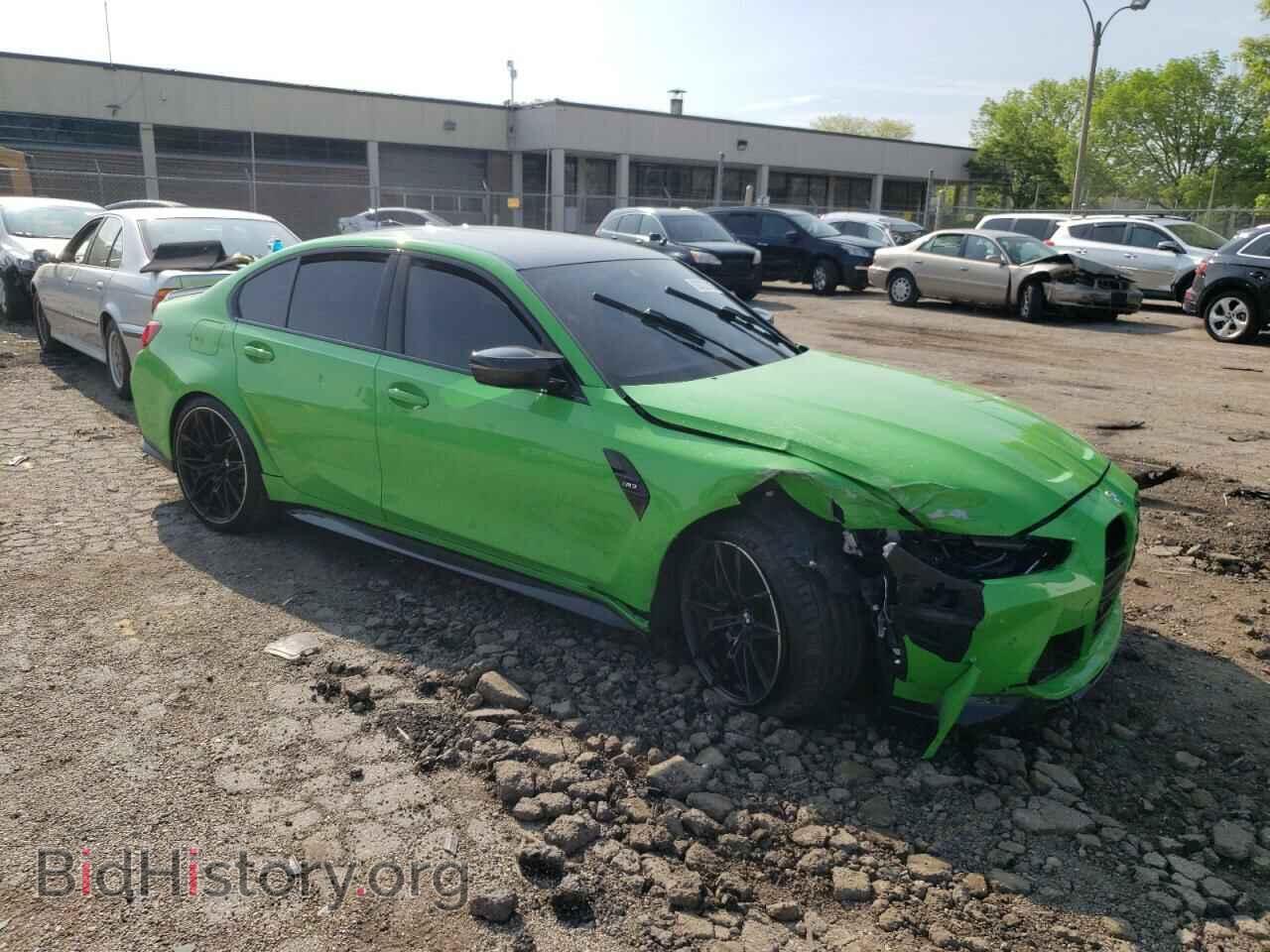 2022 BMW M3 - VIN: WBS53AY03NFL67267 - Фото 4