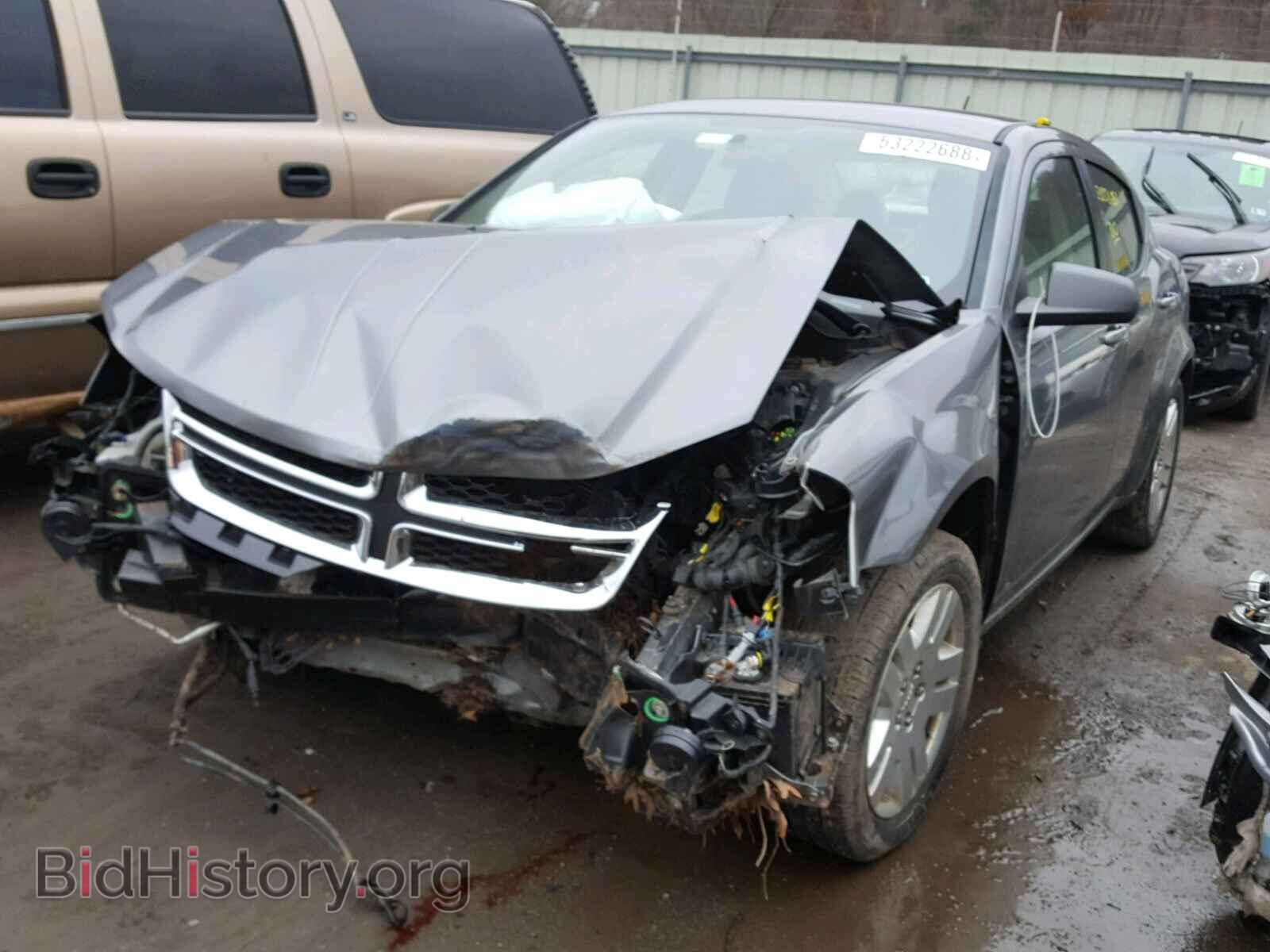 2012 DODGE AVENGER - VIN: 1C3CDZAB5CN170145 - Фото 2